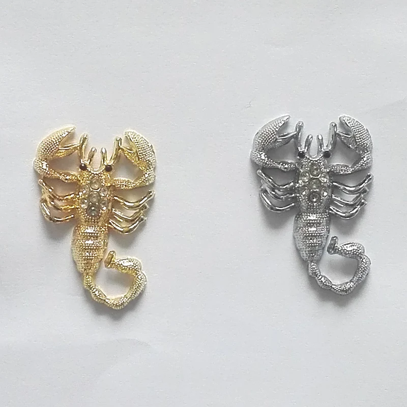 Cute small Scorpion,Metal Car Emblem badge sticker, Metal Car Badge
