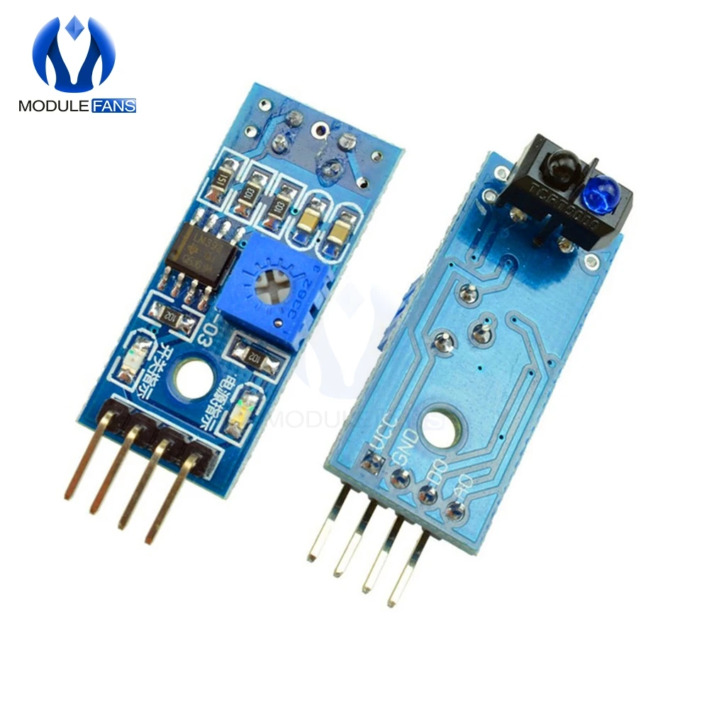 

10PCS TCRT5000 Infrared Reflective Sensor IR Photoelectric Switch Barrier Line Track Module For Arduino Diode Triode Board 3.3v