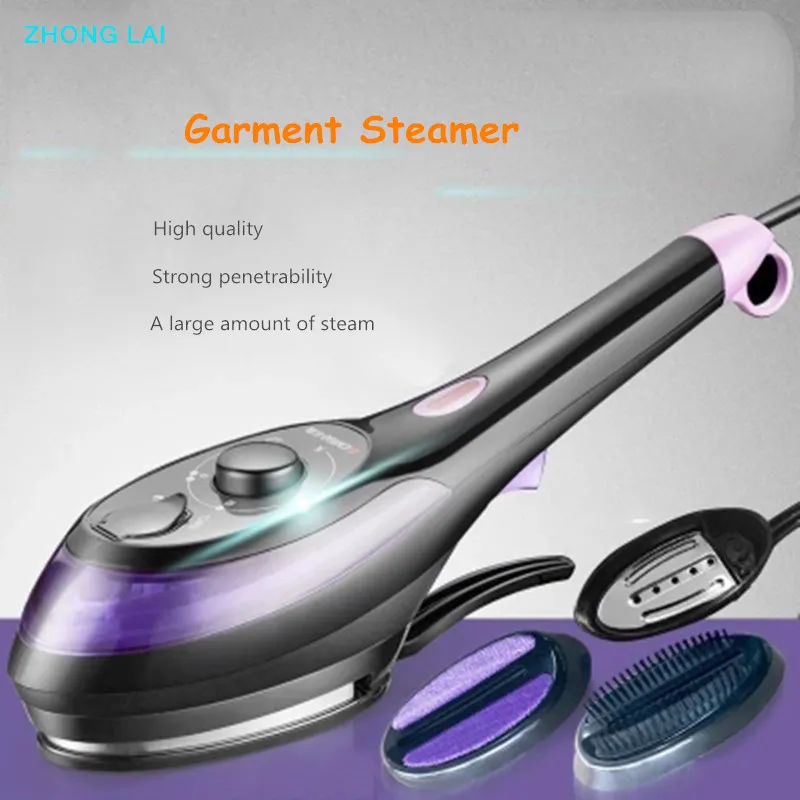 

Hand-held Garment Steamer Steam Brush Portable Mini Electric Iron Ironing Machine Pressing Machine(Color random)