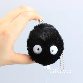 

Anime 10 Pcs/Lot My Neighbor Totoro Dust Soot Plush Coin Bag Cute Mini Soft Stuffed Animals Children Gift 8 cm