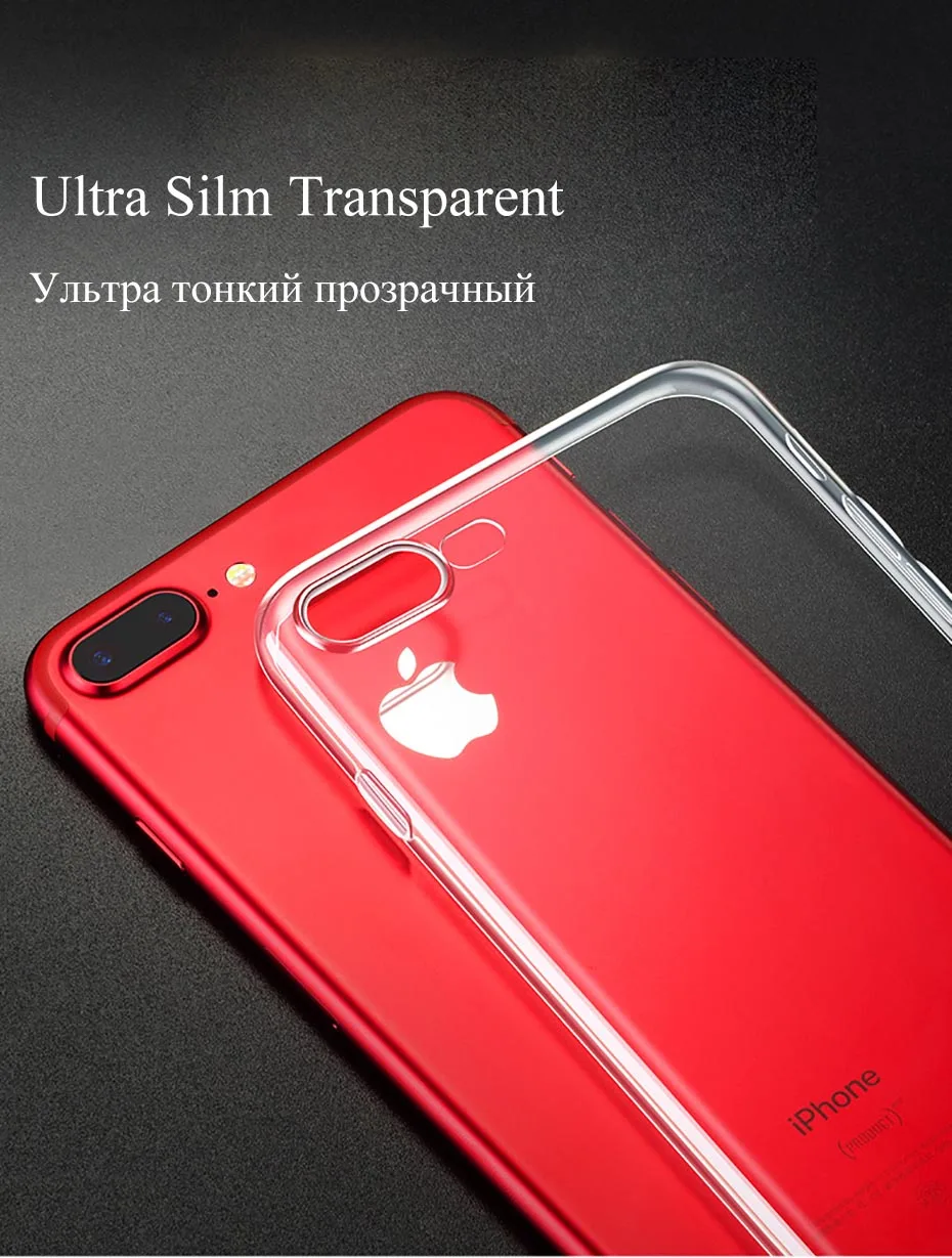 MOUSEMI Transparent Cases For iPhone 7 Case Silicone Cover 5S For iPhone Case tpu Soft Case For iPhone 6s 6 8 Plus X Cover Coque (4)
