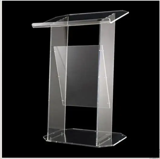 Clear Acrylic Church Pulpit Modern Clear Acrylic Perspex Lectern Podium Church Pulpit