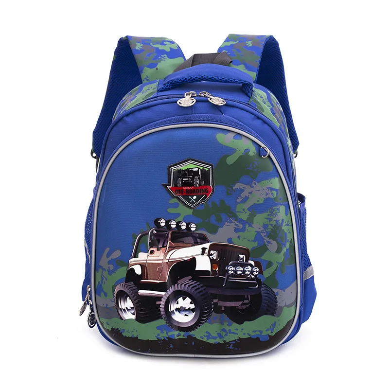 

Waterproof cartoon Schoolbags Hot Sale 3D car Children Backpacks Kids Fashion school Bags for Primary School Backpack for Boys
