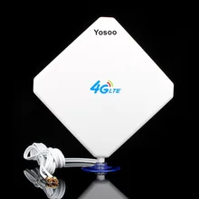 Brand New1Pcs White 35dbi TS9 3G 4G LTE HUAWEI External Antenna with Foot Free Shipping