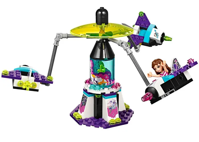 CHINA BRAND bricks toy girl DIY Building Blocks Compatible with Lego Friends 41128 Amusement Park Space