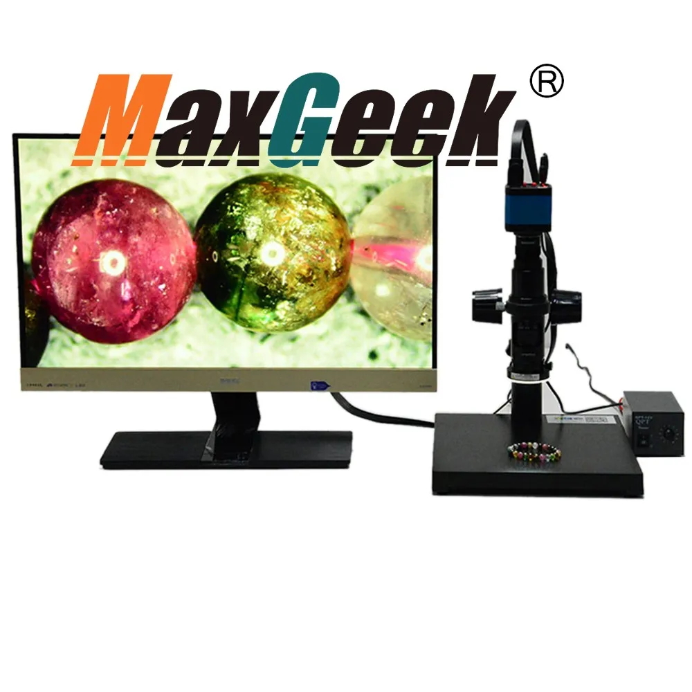 

Professional Microscope Electron Magnifier Endoscope SD Card Storage with HDMI HD Camera