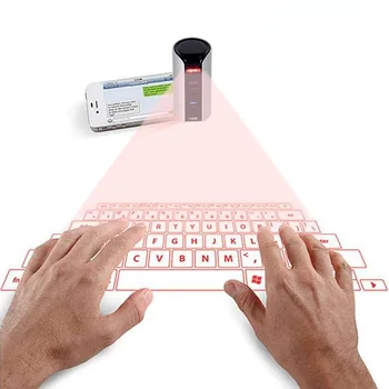 شراءFULCLOUD ليزر عرض بالليزر لوحة المفاتيح سماعة لاسلكية تعمل بالبلوتوث لوحة مفاتيح وماوس الظاهري