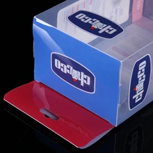 Заказная высококачественная прозрачная пластиковая упаковочная коробка для одежды, термостойкая полноцветная прозрачная коробка для подарка печать- PX20051