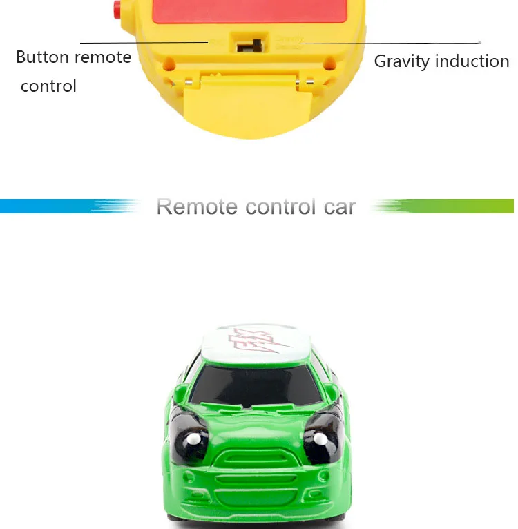 Умные часы с дистанционным управлением, Радиоуправляемый автомобиль, мини-мультфильм, гравитационное зондирование, USB Перезаряжаемый гоночный автомобиль, индукционные игрушки, детский подарок