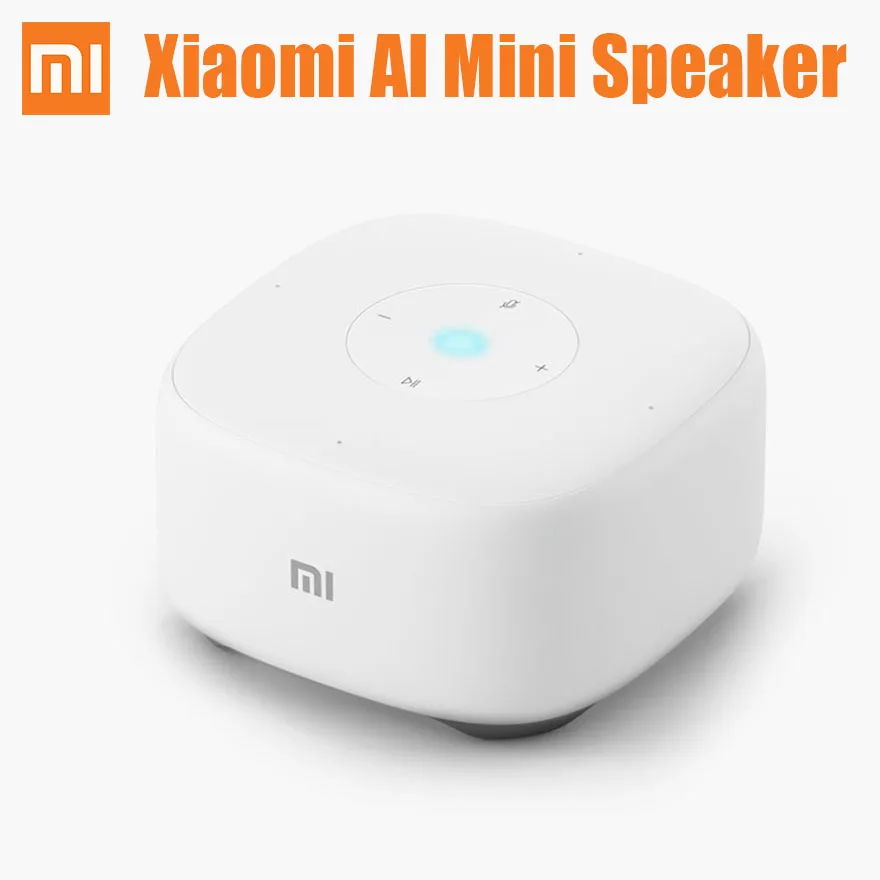 Мини Колонка Xiaomi Al портативная искусственная Интеллектуальная Беспроводная
