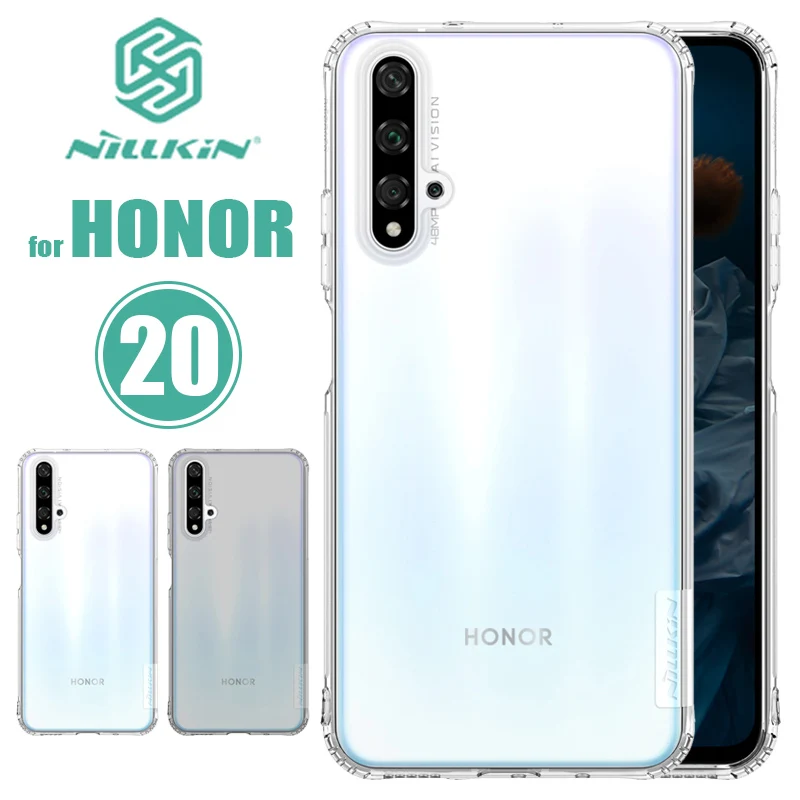 Huawei Honor 20 чехол Nillkin TPU 0 6 мм ультра тонкий прозрачный мягкий силиконовый для