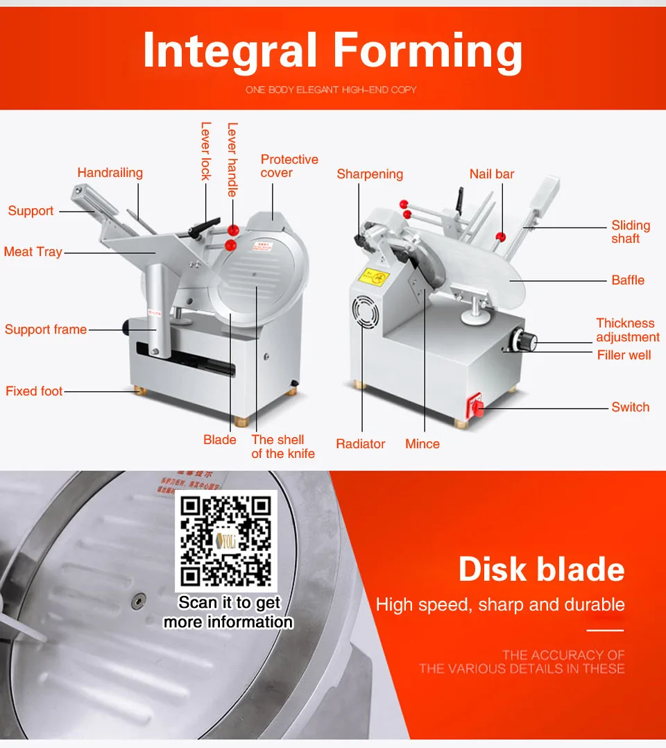 meat slicer, vegetable slicer, food slicer, slicer,cutting machine, slice machine 4