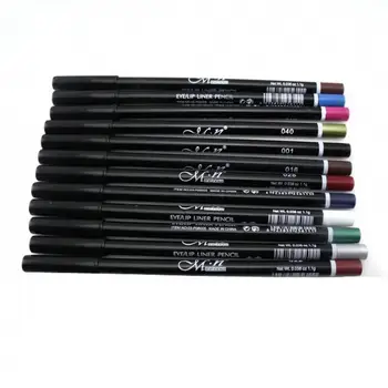 

12 Colors EyeLiner Pencil Pen Eyebrow Glitter Shadow Cosmetic Makeup Set Kit 3MY11