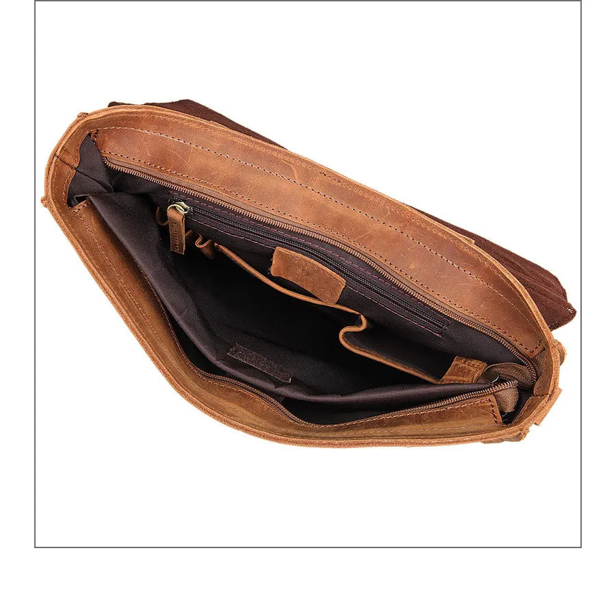 Для мужчин Портфели besiness Сумки Fit 13 дюймов ноутбука Винтаж Пояса из натуральной кожи в европейском и американском стиле Стиль мужской сумка PR066076