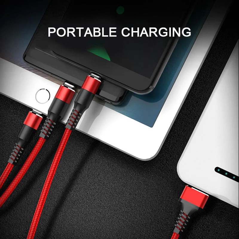 3 في 1 كابل يو اس بي ل فون XS X 8 7 6 شحن شاحن المصغّر USB كابل للأندرويد USB TypeC الهاتف المحمول الكابلات لهواوي 3 في 1 كابل يو اس بي ل فون XS X 8 7 6 شحن شاحن المصغّر USB كابل للأندرويد USB TypeC الهاتف المحمول الكابلات لهواوي