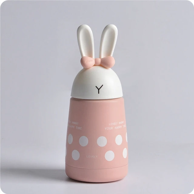 Eco friendly Stainless Steel garrafa termica Vacuum Flasks Rabbit Model