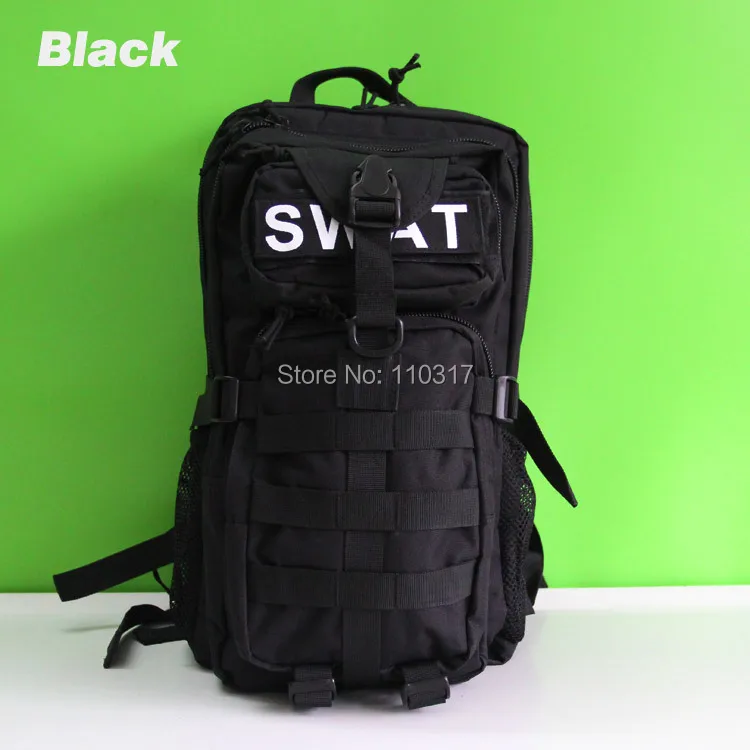

Waterproof SWAT 3P Tactical Army Military Assault Backpack, for game outdoor travel camping hiking pinic bag, free shipping