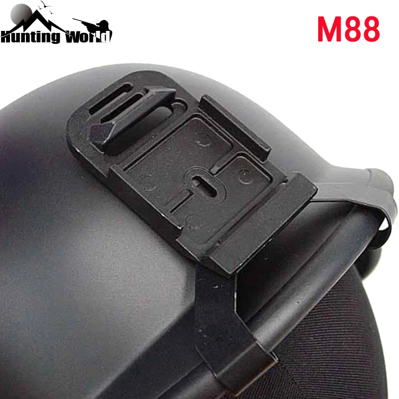 Tactical Military Nvg Pvs-7 14 Night Vision Goggle Mount Set Staffa Adattatore Head Light Holder Per Caccia Airsoft M88 Helmet