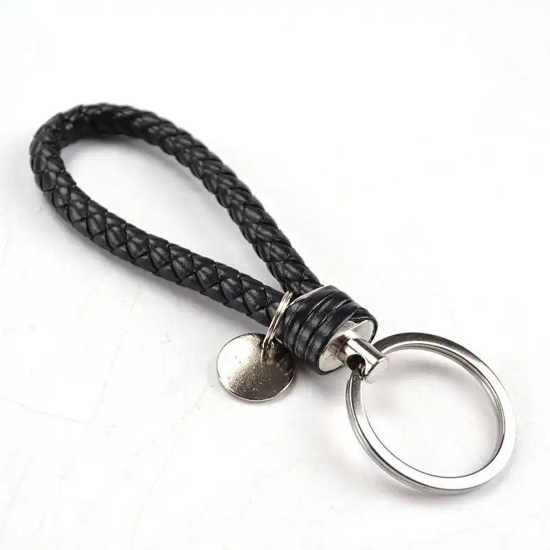 Italy Key Strap Keychain PU Leather Keyring Key Fob Pendant