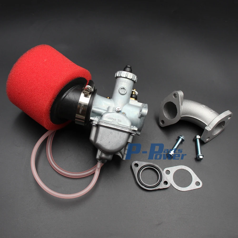 VM22 Mikuni Carburetor Carb Carby 26mm Air Filter Intake Pipe Gasket Assembly for Honda XR100