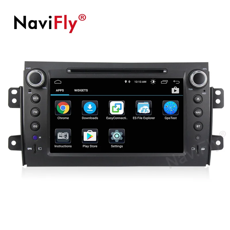 Sale Android 8.1 car multimedia Player For Suzuki SX4 2006-2012 DVD radio tape record GPS navigation Support Bluetooth MIC Map BT USB 3