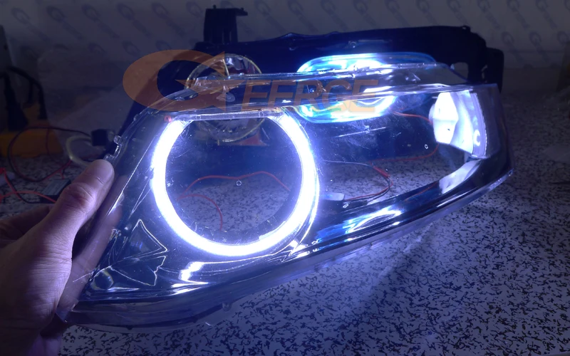 HONDA ODYSSEY JDM RB1 RB2 2003-2008 XENON HEADLIGHT COB led angel eyes(3)