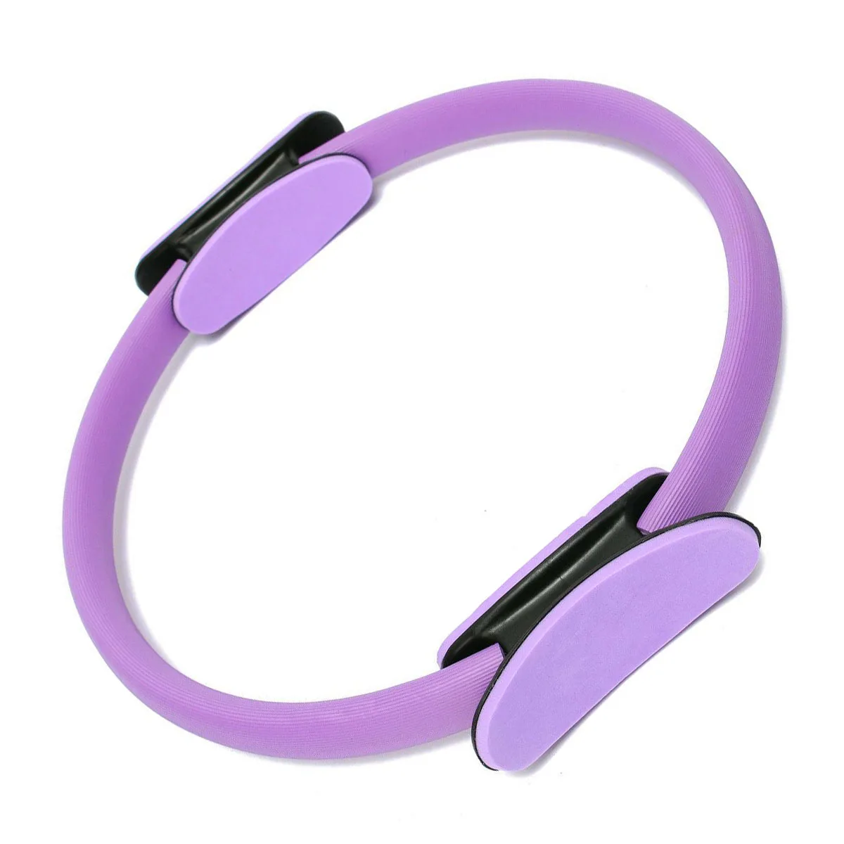 Lgfm-Пилатес кольцо круг упражнения с сопротивлением для тренировок в фитнес-зале кольцо для йоги двухдиапазонный фиолетовый