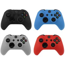 4Colors Silicone Gel Soft Gamepad Joypad Protective Cover Case For Microsoft Xbox One Controller Body Protector Skin Shell
