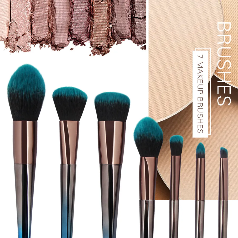 

7Pcs Multifunctional Cosmetic Makeup Brush Blush Eyeshadow Brush Makeup Brush Set Tool pinceis de maquiagem 40*