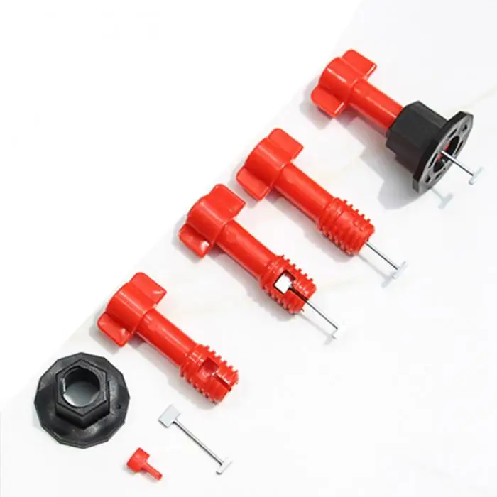 75 Pcs Reusable Anti-Lippage Tile DIY Leveling System Locator Tool Ceramic Floor Wall Levelers_WK
