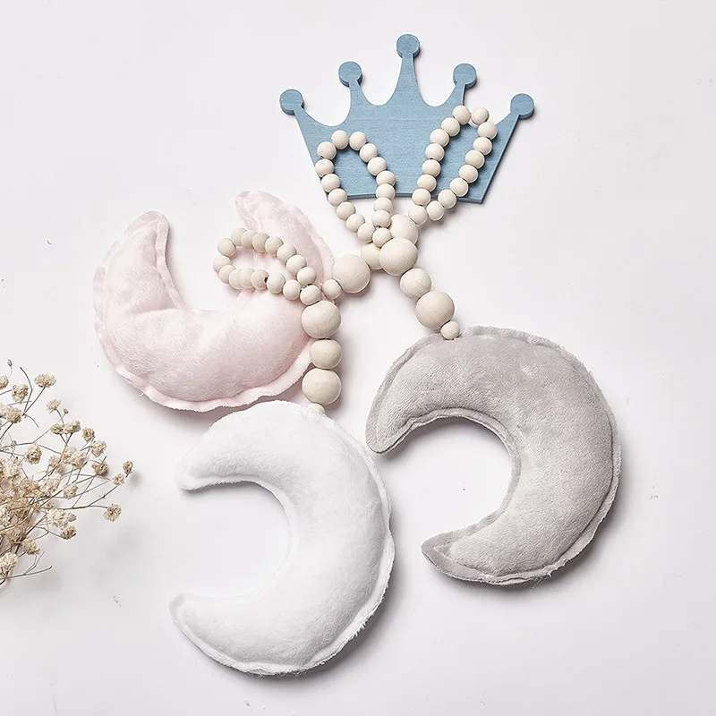 Деревянные бусины в скандинавском стиле украшение для дома детской комнаты