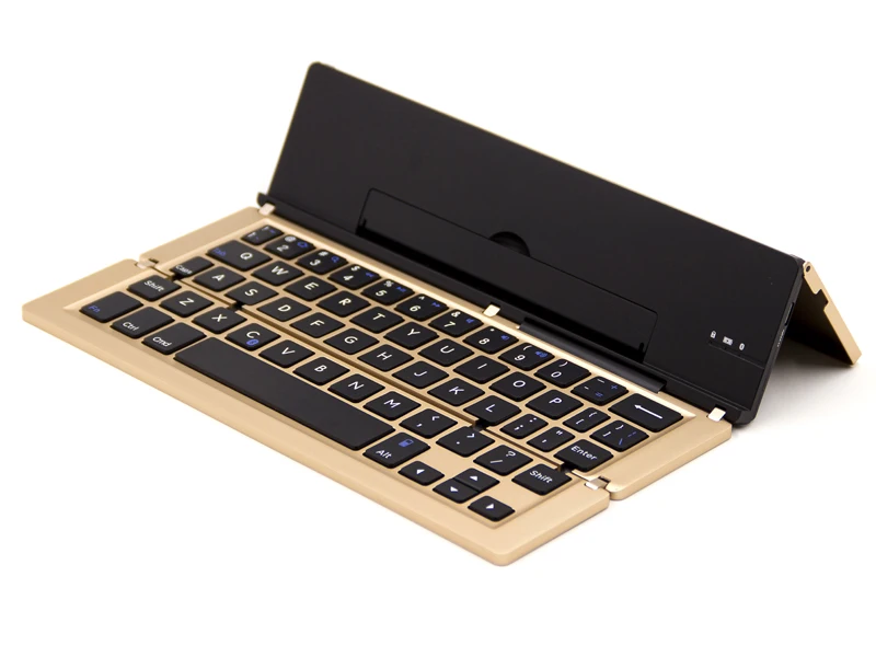 Универсальная клавиатура для всех планшетных сотовых телефонов, беспроводная bluetooth-клавиатура, чехол для Apple/microsoft/Android Fold Cover+ Stylus