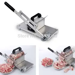 1 шт ST-200 для резки мяса Slicer баранины Roll Нержавеющая сталь мяса говядины Slicer Cutter с Инструкция на английском