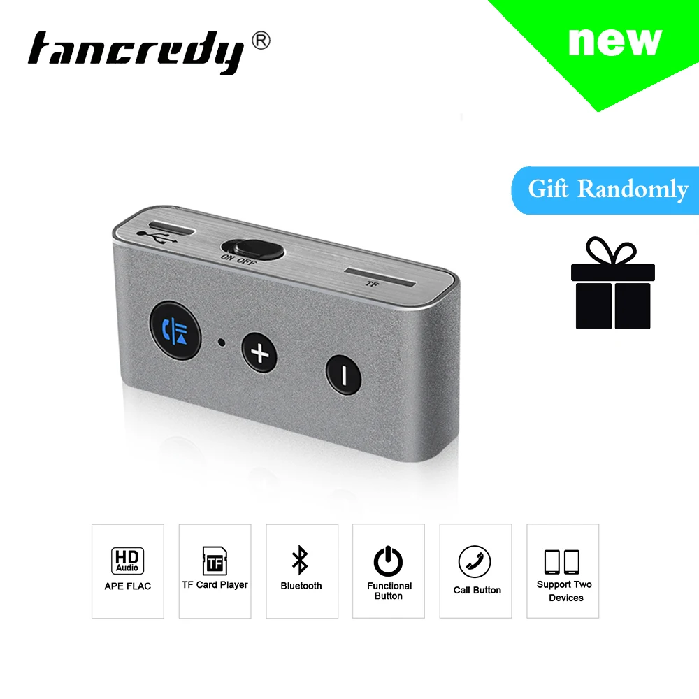 

Car Bluetooth Aux Receiver Adapter Support TF Card Aux Audio Bluetooth Car Kit Handsfree A2DP Stereo Music Receiver