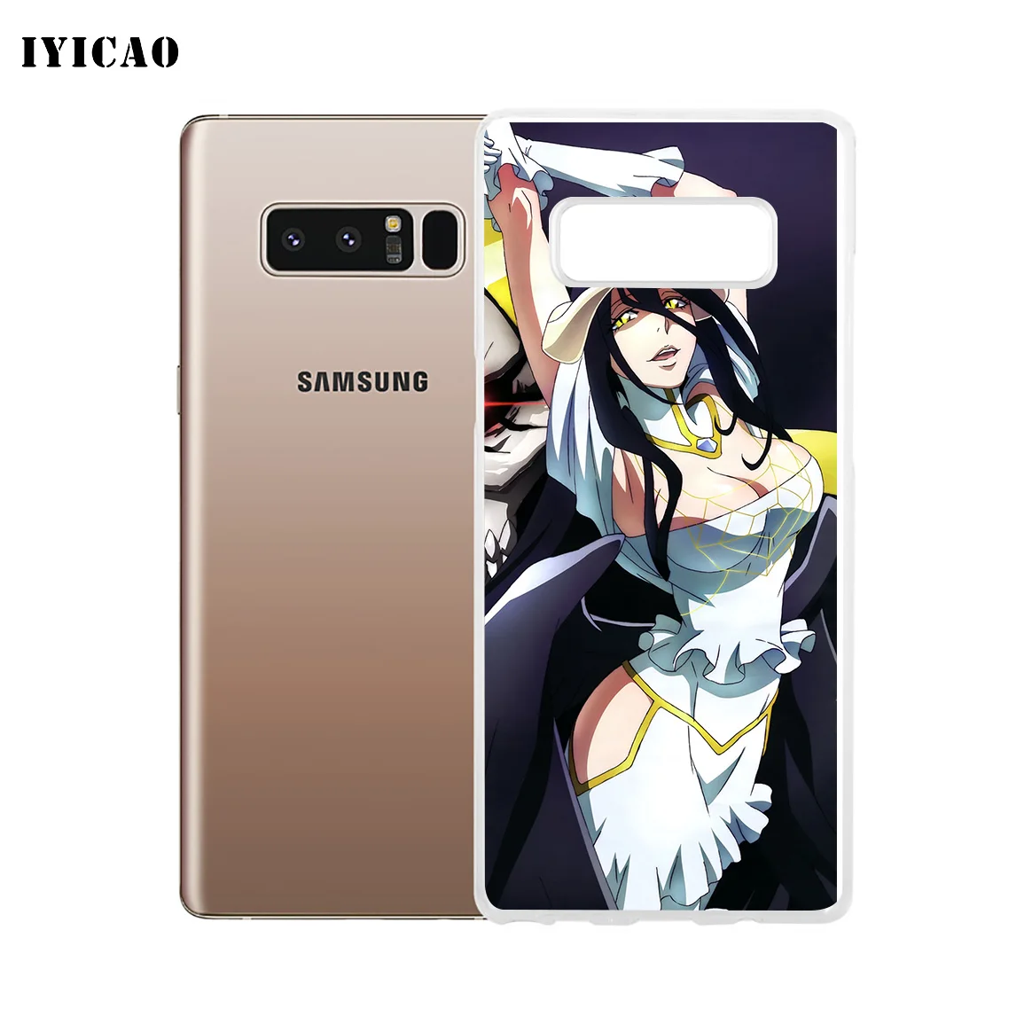 IYICAO Overlord Мягкий силиконовый чехол для телефона Samsung A5 A6 Plus A7 A8 A9 J3 J5 J7 Note 8 9 TPU