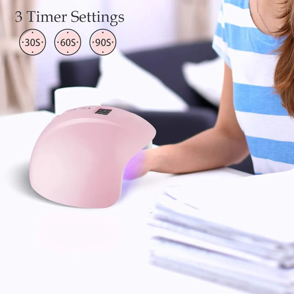 

Nail Dryer For Nail LED UV Lamp 36W LED/UV Nail Lamp Gel Polish Light Dryer Wireless Rechargeable nails gel uv lamp Art Tools