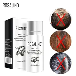 ROSALIND 20 мл кератиновая Сыворотка для волос маска для волос кератин для волос питает кожу головы ремонт сухих повреждений Уход за волосами