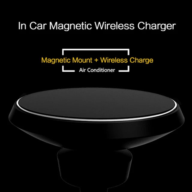 Magnetic Holder Wireless Car Charger