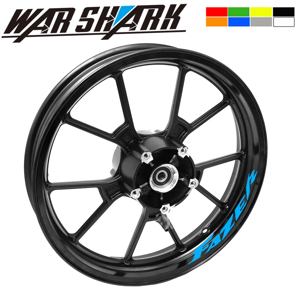 

Motorcycle Styling Wheel Hub Tire Reflective Sticker Car Decorative Stripe Decal For Yamaha FZ6 FAZER FZ6R FZ8 FZ1 FAZER FZ-07