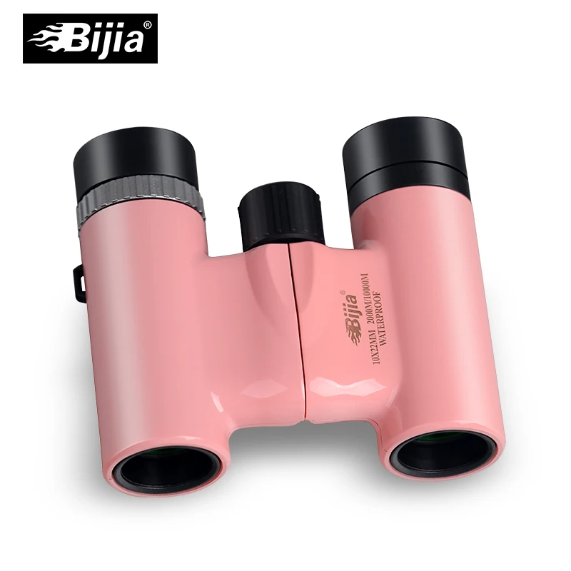 Bijia 10x22 تلسكوب المحمولة عالية التكبير مجهر المهنية telscopio leapers الصيد و التخييم jumelles binoculaire أدوات