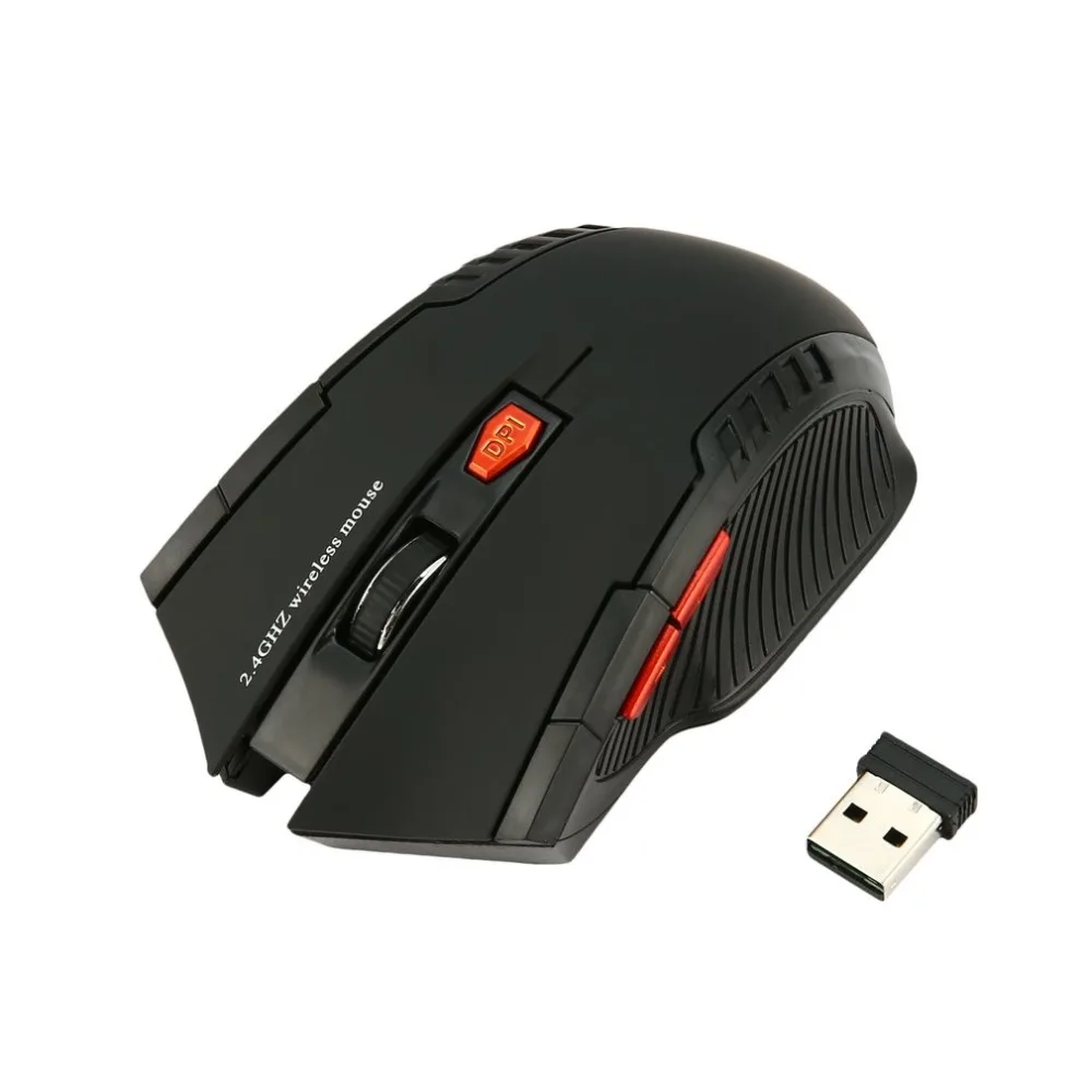 

2.4GHz Wireless Optical Mouse Gamer New Game Wireless Mice with USB Receiver Mause for PC Gaming Laptops