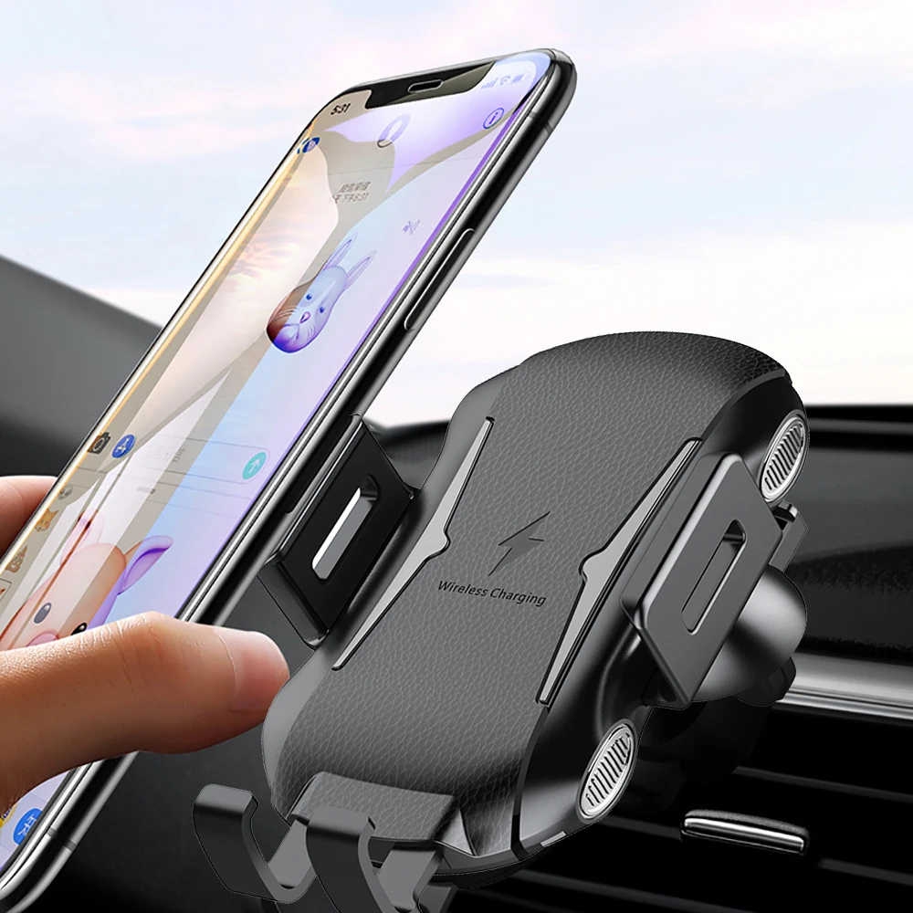 Car Wireless Charger phone ho For Samsung S10 Lite S8 S9 Fast iPhone X XS Max 8 Plus Xiaomi MIX 2S | Автомобили и мотоциклы