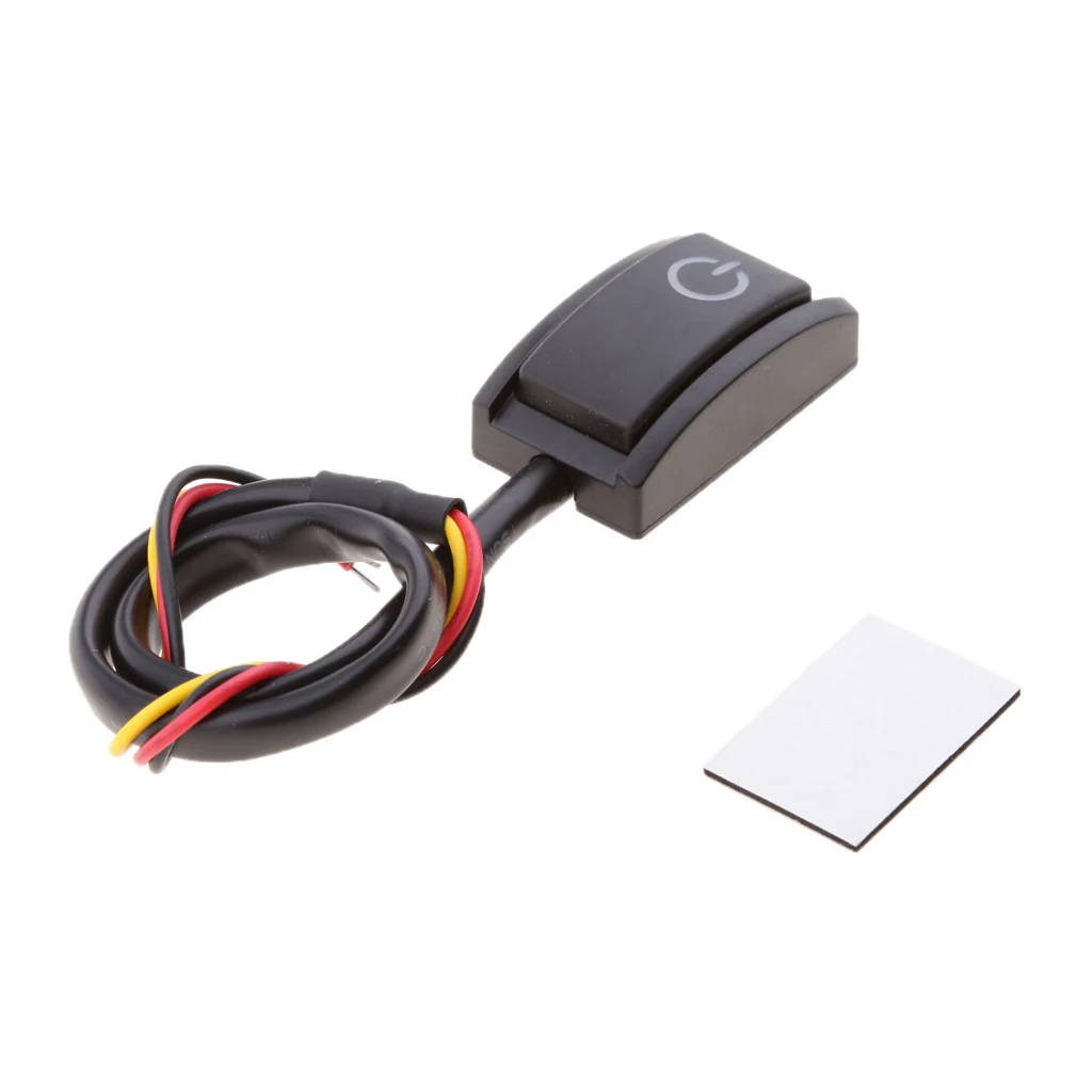 1 Pcs Car Start Stop On-Off Mini Switch Breaker Prewired Auto Refit Part For LED Light Bar/Chassis Lamp/Driving Light Etc 200mA