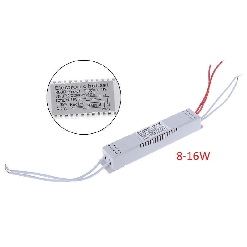 Electronic Ballast for Fluorescent Lamps Bulb 8 16W AC220V for Headlight of T4in Ballasts from