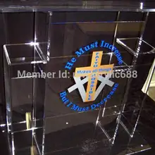 Высококачественная разумная цена недорогой прозрачный акриловый кафедра для выступлений Lectern