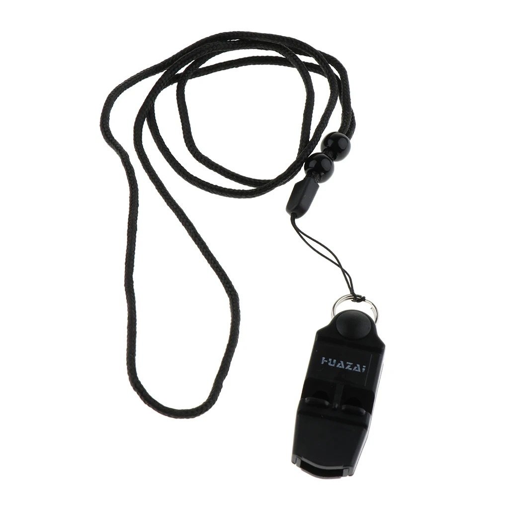 

Safety Referee Whistle Survival Whistle With Lanyard Universal - Loud and Easy to Control - Outdoor Sports and Rescue Tool