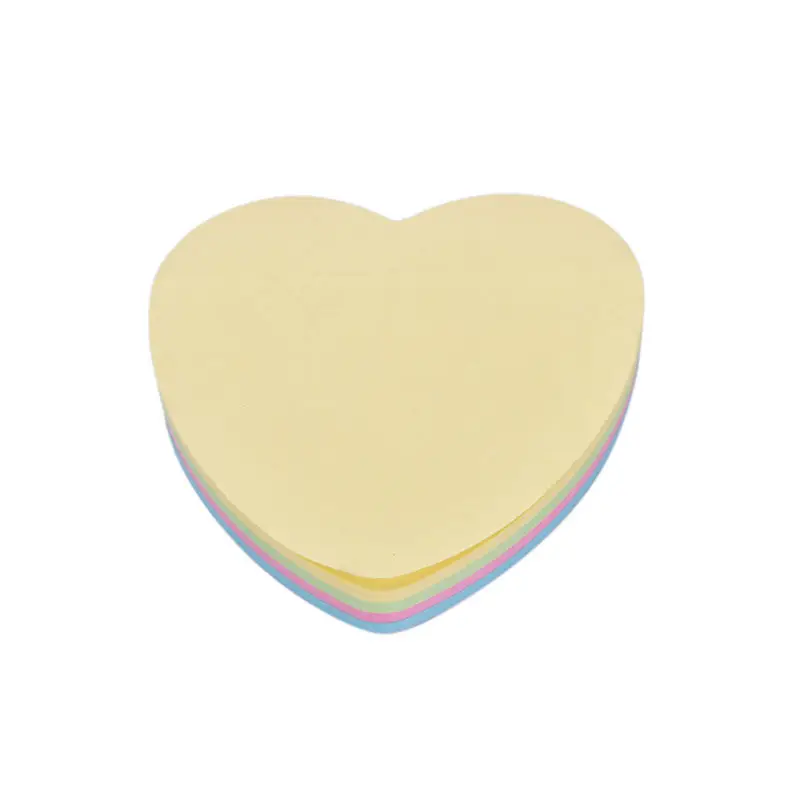 100 Pages kawaii heart memo pad paper sticky notes sticky notes notepad stationery papeleria school supplies planner