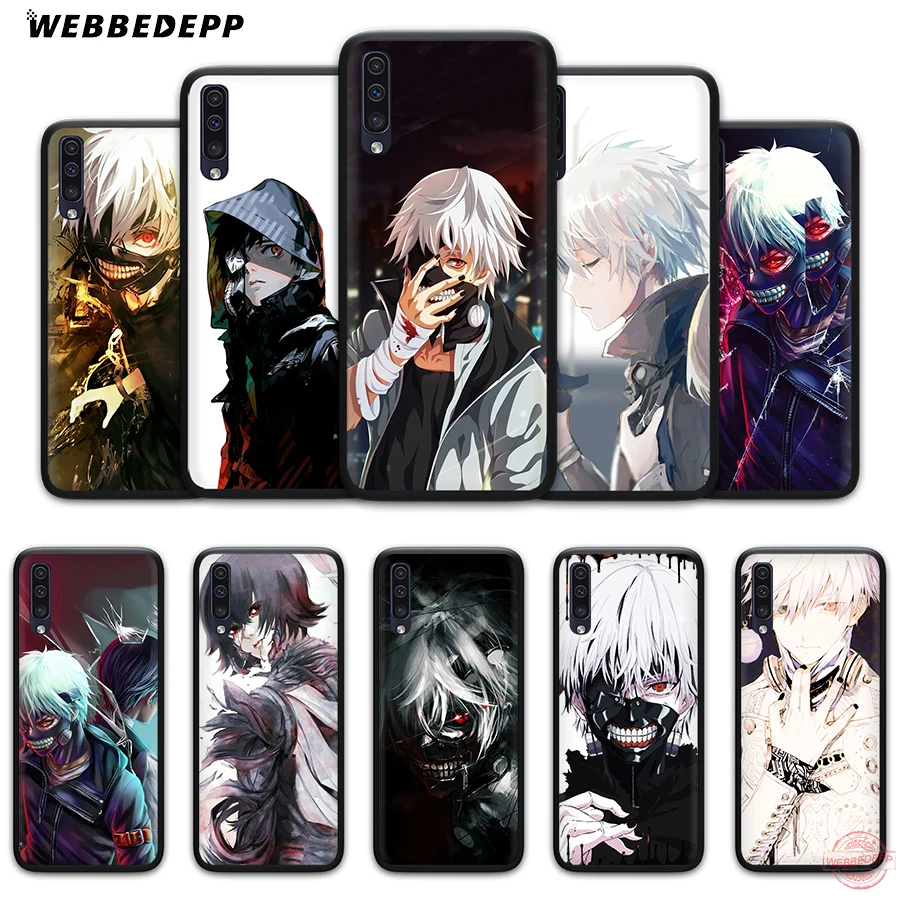 WEBBEDEPP Tokyo Ghouls Soft Phone Case for Samsung A50s A40s A30s A20s A10s A60 A70 M10 M20 M30 M40 Cases | Мобильные телефоны и