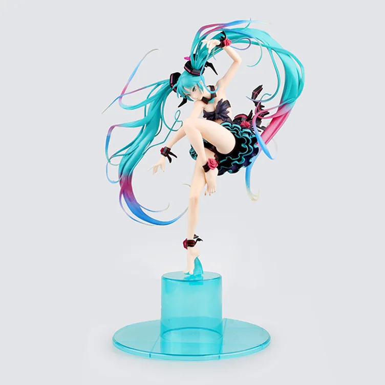 23 см аниме фигурка Вокалоид ACGN Hatsune Miku Mebae Ver ПВХ 1/7 масштаб окрашенная модель роль Мику Сексуальная девушка коллекция кукла