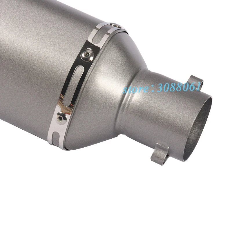 370 мм мотоциклетная выхлопная труба akrapovic Escape модифицированный универсальный глушитель DB Killer для R6 NVX 155 Ninja 250 Dirt Bike DUKE 390